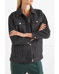 schwarze Jeansjacke von Madewell