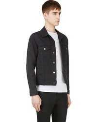 schwarze Jeansjacke von Acne Studios