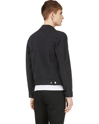 schwarze Jeansjacke von Acne Studios