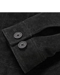 schwarze Jeansjacke von Bottega Veneta
