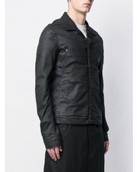 schwarze Jeansjacke von Rick Owens DRKSHDW