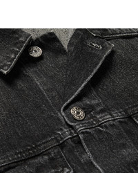 schwarze Jeansjacke von Acne Studios