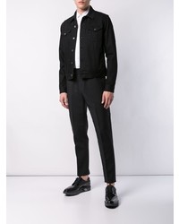 schwarze Shirtjacke aus Jeans von Givenchy