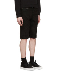 schwarze Jeansshorts von Givenchy