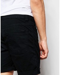 schwarze Jeansshorts von ONLY & SONS