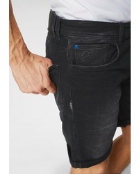 schwarze Jeansshorts von Chasin'