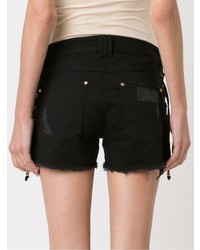 schwarze Jeansshorts von Amapô