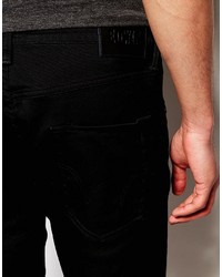 schwarze Jeansshorts von Edwin