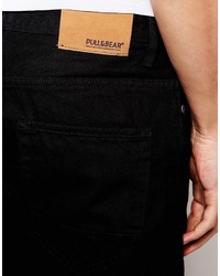 schwarze Jeansshorts von Pull&Bear