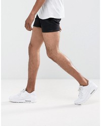 schwarze Jeansshorts von Asos