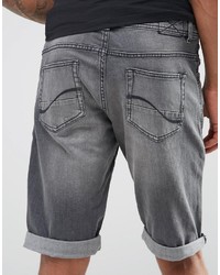 schwarze Jeansshorts von Celio