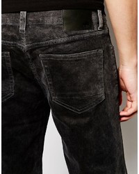 schwarze Jeansshorts von Bellfield