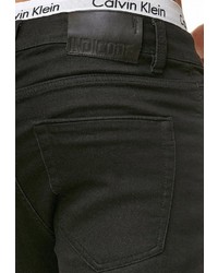 schwarze Jeansshorts von INDICODE