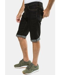 schwarze Jeansshorts von JP1880