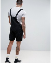 schwarze Jeansshorts von Asos