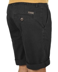 schwarze Jeansshorts von Solid