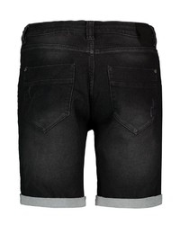 schwarze Jeansshorts von Sublevel