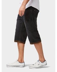 schwarze Jeansshorts von Tom Tailor