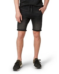 schwarze Jeansshorts von Tom Tailor Denim