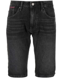 schwarze Jeansshorts von Tommy Jeans