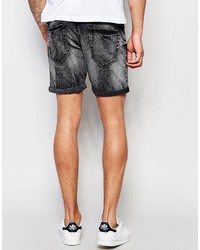 schwarze Jeansshorts von ONLY & SONS