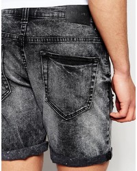 schwarze Jeansshorts von ONLY & SONS