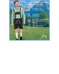 schwarze Jogginghose aus Leder von Steigenhöfer Manufaktur