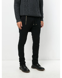 schwarze Jogginghose von Balmain