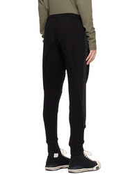 schwarze Jogginghose von Greg Lauren