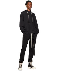 schwarze Jogginghose von Rick Owens DRKSHDW