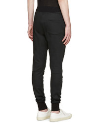 schwarze Jogginghose von Balmain