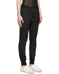 schwarze Jogginghose von Balmain