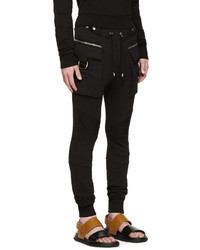 schwarze Jogginghose von Balmain