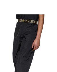 schwarze Jogginghose von Versace Underwear