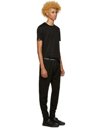 schwarze Jogginghose von Calvin Klein Collection