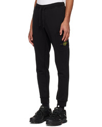 schwarze Jogginghose von Stone Island