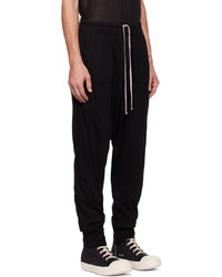 schwarze Jogginghose von Rick Owens DRKSHDW