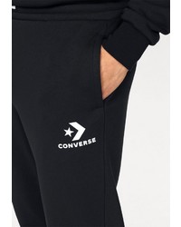 schwarze Jogginghose von Converse