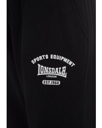 schwarze Jogginghose von Lonsdale