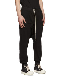 schwarze Jogginghose von Rick Owens DRKSHDW