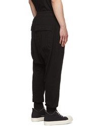 schwarze Jogginghose von Rick Owens DRKSHDW