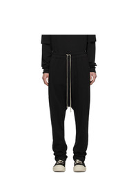 schwarze Jogginghose von Rick Owens DRKSHDW