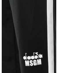 schwarze Jogginghose von MSGM