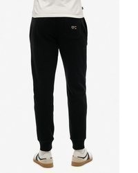 schwarze Jogginghose von Superdry