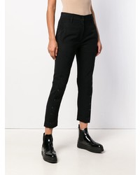 schwarze Karottenhose von Ann Demeulemeester