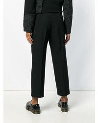 schwarze Karottenhose von Yohji Yamamoto