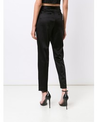 schwarze Karottenhose von T by Alexander Wang