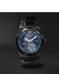 schwarze keramische Uhr von Girard Perregaux