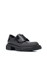 schwarze klobige Leder Derby Schuhe von Both
