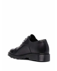 schwarze klobige Leder Derby Schuhe von Cult